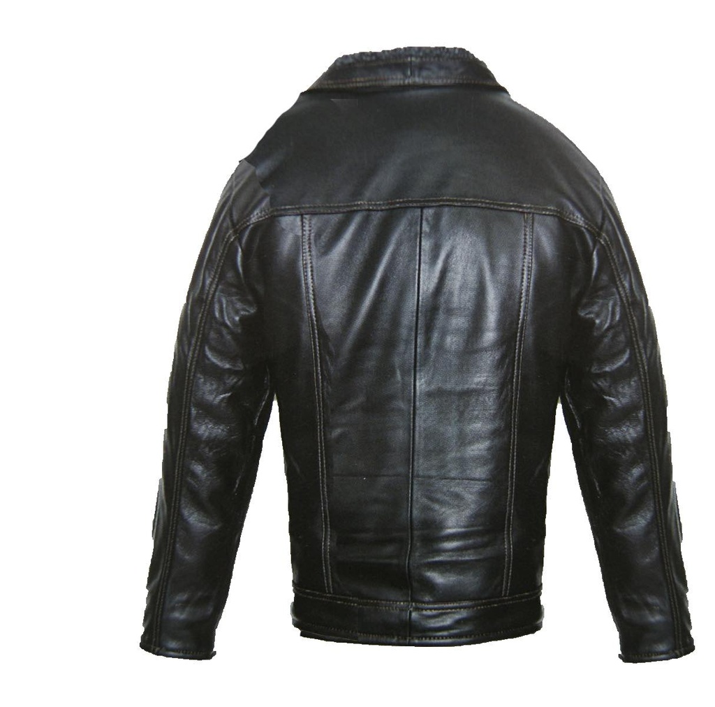 Chamarra de Piel para Caballero Kassandra Select - Modelo Romano - CÉSAR