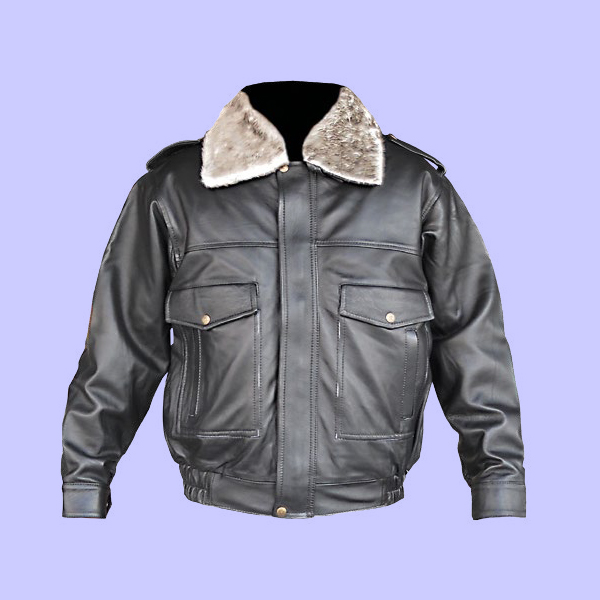 Chamarra de Piel para Caballero Kassandra Select - Modelo Yukon - PILOTO