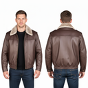 Chamarra de Piel para Caballero Kassandra Select - Modelo Yukon - PILOTO