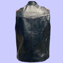 Chaleco de Piel Bruno para Caballero - Nómade