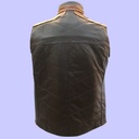 Chaleco de Piel Jonny para Caballero - Ciclón