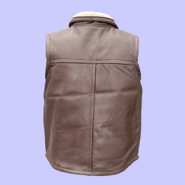 Chaleco de Piel Tonis para Caballero - Boreal