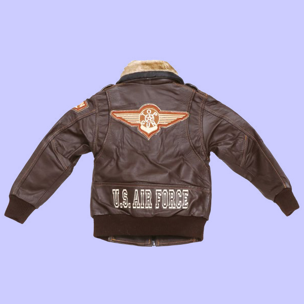 Chamarra de Piel Aviador para Niño - Nimbus