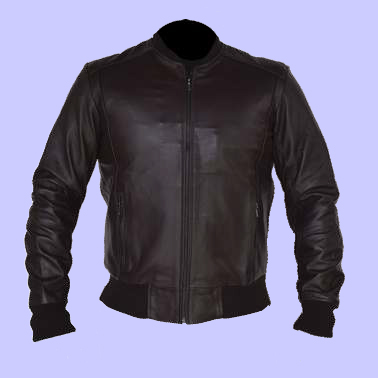 Chamarra de Piel Bayron para Caballero - Bomber