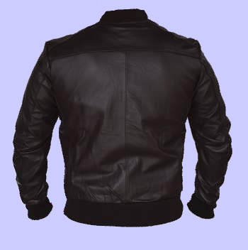 Chamarra de Piel Bayron para Caballero - Bomber