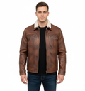 Chamarra de Piel para Caballero Kassandra Select - Modelo Atlas - MILAN