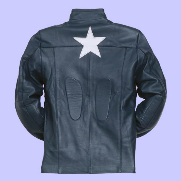 Chamarra de Piel Capitan America para Niño - Hércules