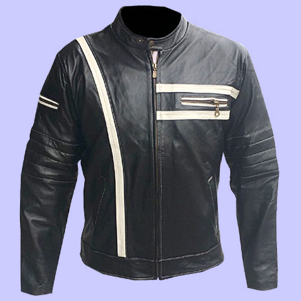 Chamarra de Piel Cougar para Caballero - Racer