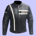 Chamarra de Piel Cougar para Caballero - Racer