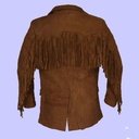 Chamarra de Piel Cristian para Caballero - Arenisco