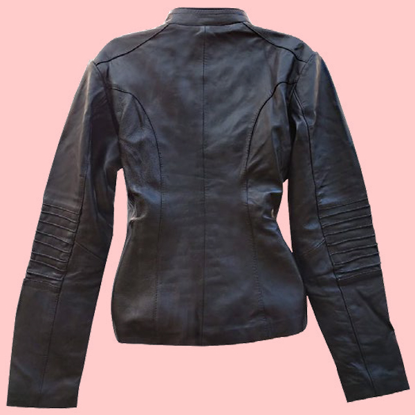 Chamarra de Piel Irazu Para Dama - Citrino