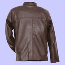 Chamarra de Piel Italiano Mao para Caballero - Lacio