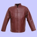 Chamarra de Piel Italiano Mao para Caballero - Lacio