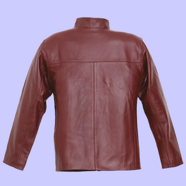 Chamarra de Piel Italiano Mao para Caballero - Lacio