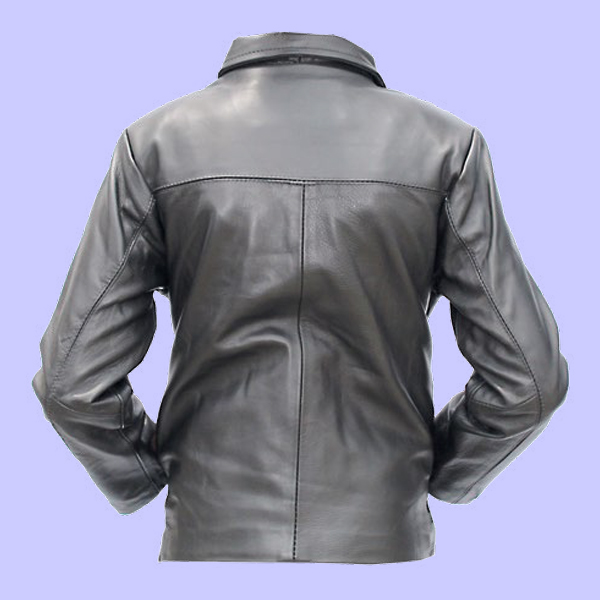 Chamarra de Piel Italiano para Niño - Nova