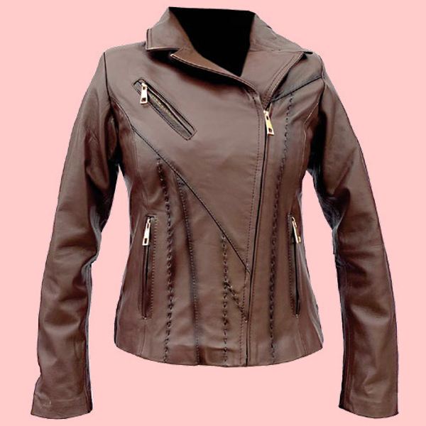 Chamarra de Piel Jenifer Para Dama - Electra