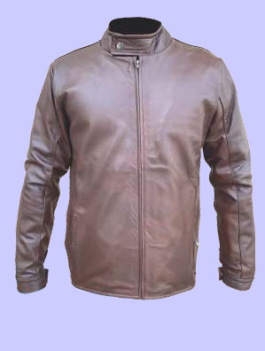 Chamarra de Piel Jordan para Caballero - Cosmos