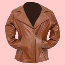 Chamarra de Piel Mara Para Dama - Azur