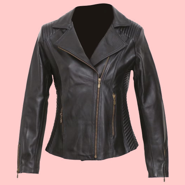 Chamarra de Piel Mara Para Dama - Azur