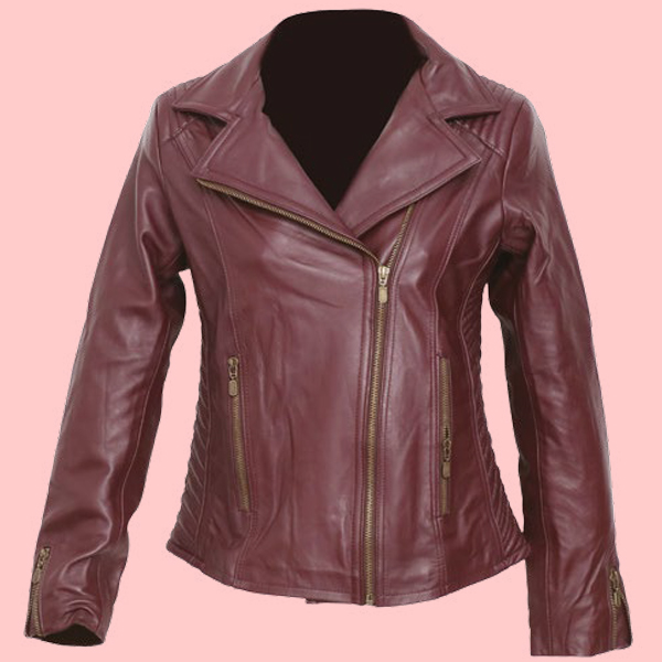 Chamarra de Piel Mara Para Dama - Azur