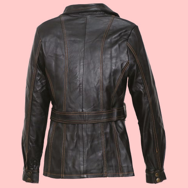 Chamarra de Piel Miriam Para Dama - Sahara