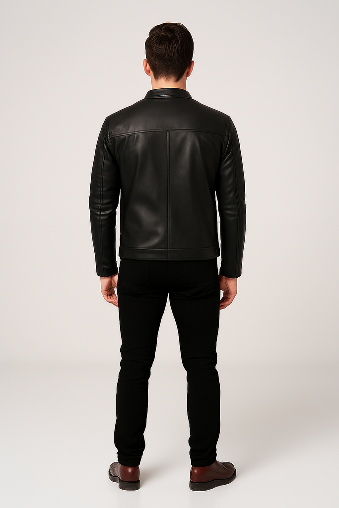 Chamarra de Piel para Caballero Kassandra Select - Modelo Basalto - JK