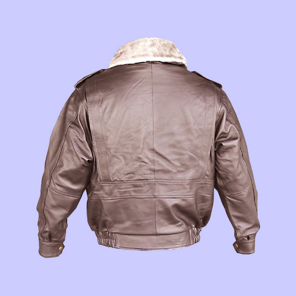 Chamarra de Piel Piloto para Caballero - Yukon