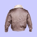 Chamarra de Piel Piloto para Caballero - Yukon