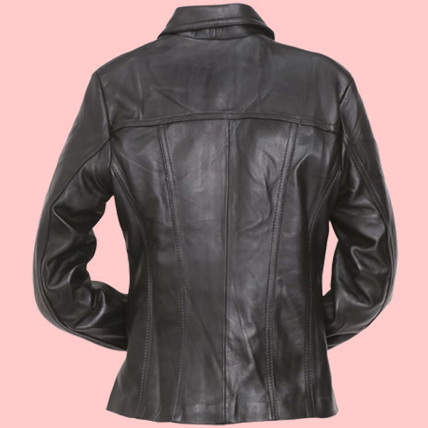 Chamarra de Piel Plus Para Dama - Báltico