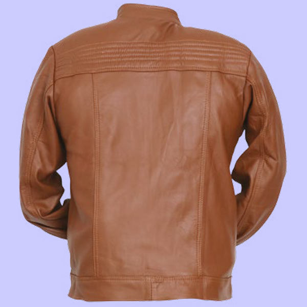 Chamarra de Piel Robert para Caballero - Hierro