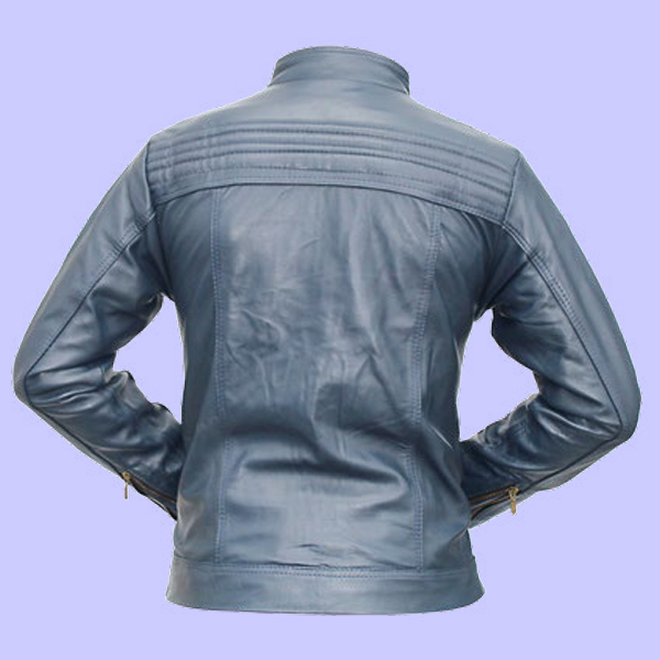 Chamarra de Piel Robert para Caballero - Hierro