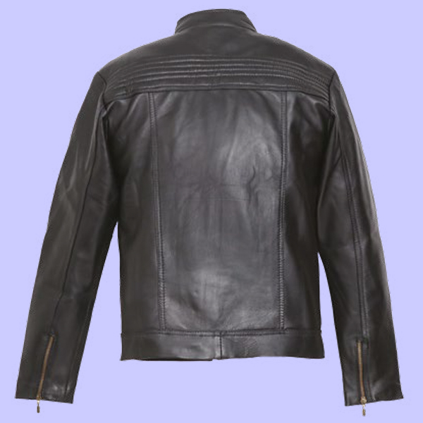 Chamarra de Piel Robert para Caballero - Hierro