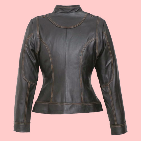 Chamarra de Piel Thalia Para Dama - Atenas