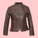 Chamarra de Piel Yessi Para Dama - Praga