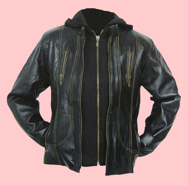 Chamarra de Piel Zoe para Niña - Mykonos