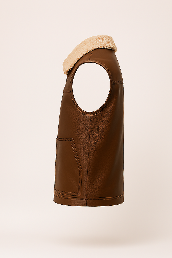 Chaleco de Piel para Caballero Kassandra Select - Modelo Boreal - Tonis