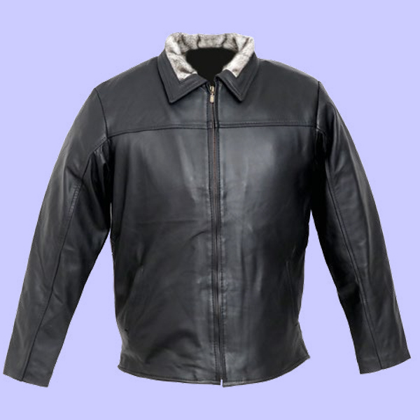 Chamarra de Piel Marco para Caballero - Volcán