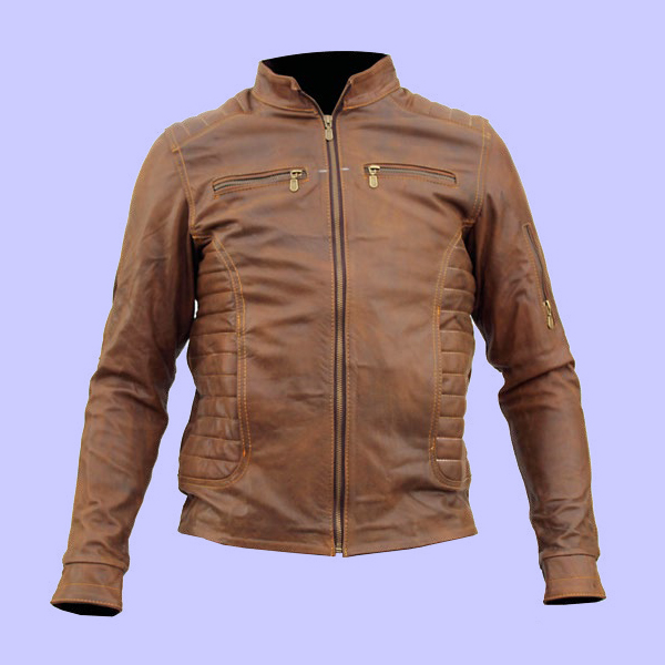 Chamarra de Piel Andy para Caballero - Magma