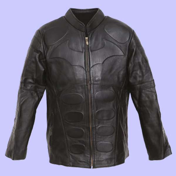 Chamarra de Piel Batman para Caballero - Nocturno