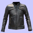 Chamarra de Piel Elliut para Caballero - Pirineo