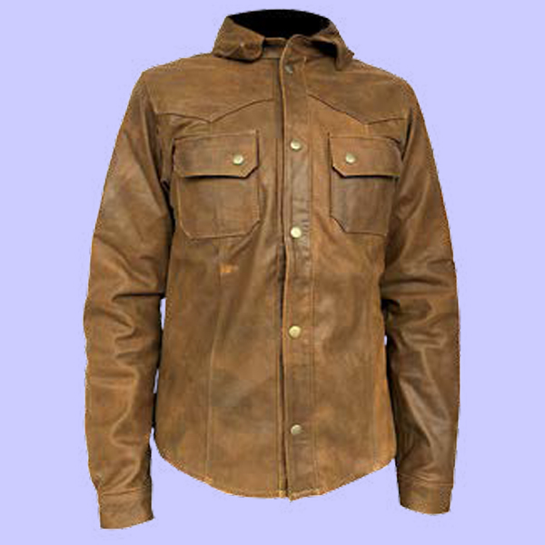 Camisola de Piel Camisola para Caballero - Safari