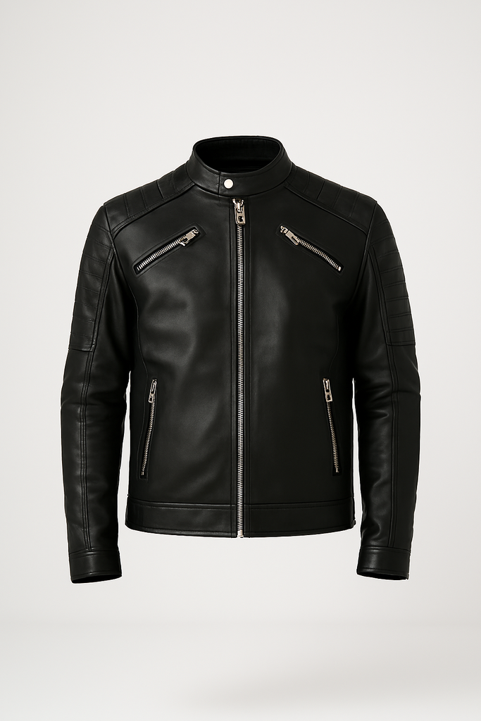 Chamarra de Piel para Caballero Kassandra Select - Modelo Basalto - JK