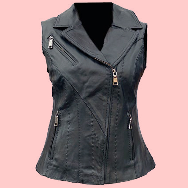 Chaleco de Piel Yadhira Para Dama - Gema