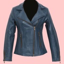 Chamarra de Piel Mara Para Dama - Azur