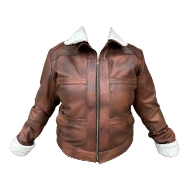 Chamarra de Piel Natalia Para Dama - Cortina