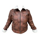 Chamarra de Piel Natalia Para Dama - Cortina