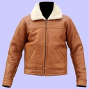 Chamarra de Piel Corta Hidrofugada para Caballero - Breve