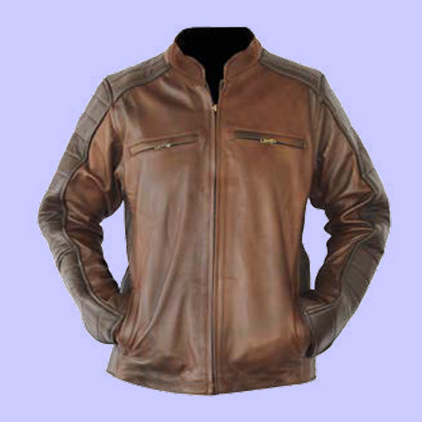 Chamarra de Piel Abraham para Caballero - Etna