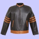 Chamarra de Piel Wolverine para Caballero - Logan