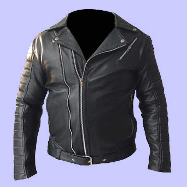 Chamarra de Piel para Caballero Kassandra Select - Modelo Biker Clásica - ROGER